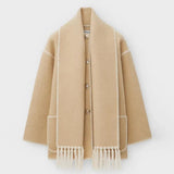 Sionne - Fringe Scarf Jacket